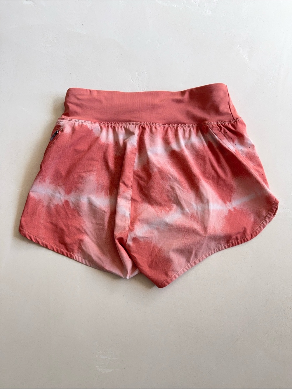 Nike Dri Fit Coral Orange Ombre Running Shorts Small - Picture 5 of 5